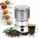 Moedor multifuncional de café e especiarias, 110V, design em aço inoxidável, 4 lâminas.
