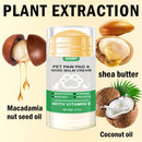 Creme hidratante em bastão para cães e gatos, suaviza rachaduras ressecadas, hidratação profunda para patas e focinhos de animais de estimação.