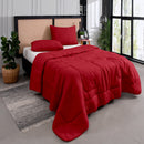 Conjunto de cama Casal Queen com 3 peças - Super macio com lençóis para cama box.