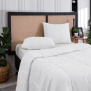 Conjunto de cama Casal Queen com 3 peças - Super macio com lençóis para cama box.