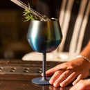 Copo térmico 2 em 1 em aço inoxidável para bebidas e drinks.