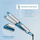 Chapinha alisadora e modeladora profissional de cabelo em titânio | Não danifica os cabelos