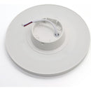 Aplique de parede Eclipse - Branco e Preto, para uso interno/externo, AR55