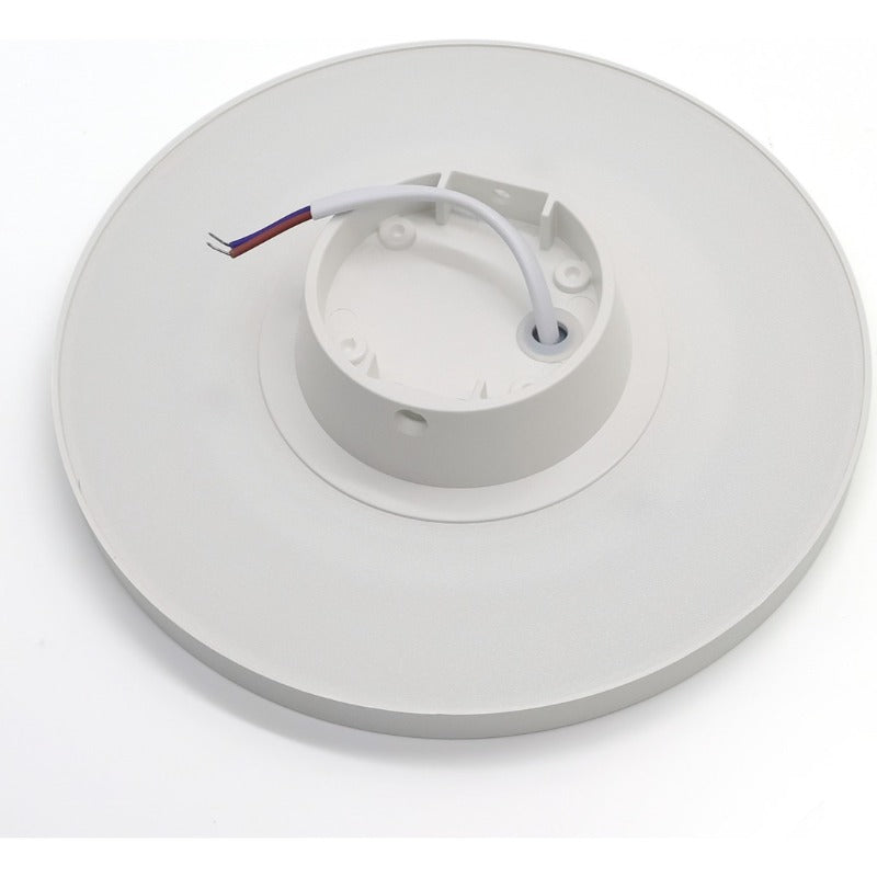 Aplique de parede Eclipse - Branco e Preto, para uso interno/externo, AR55