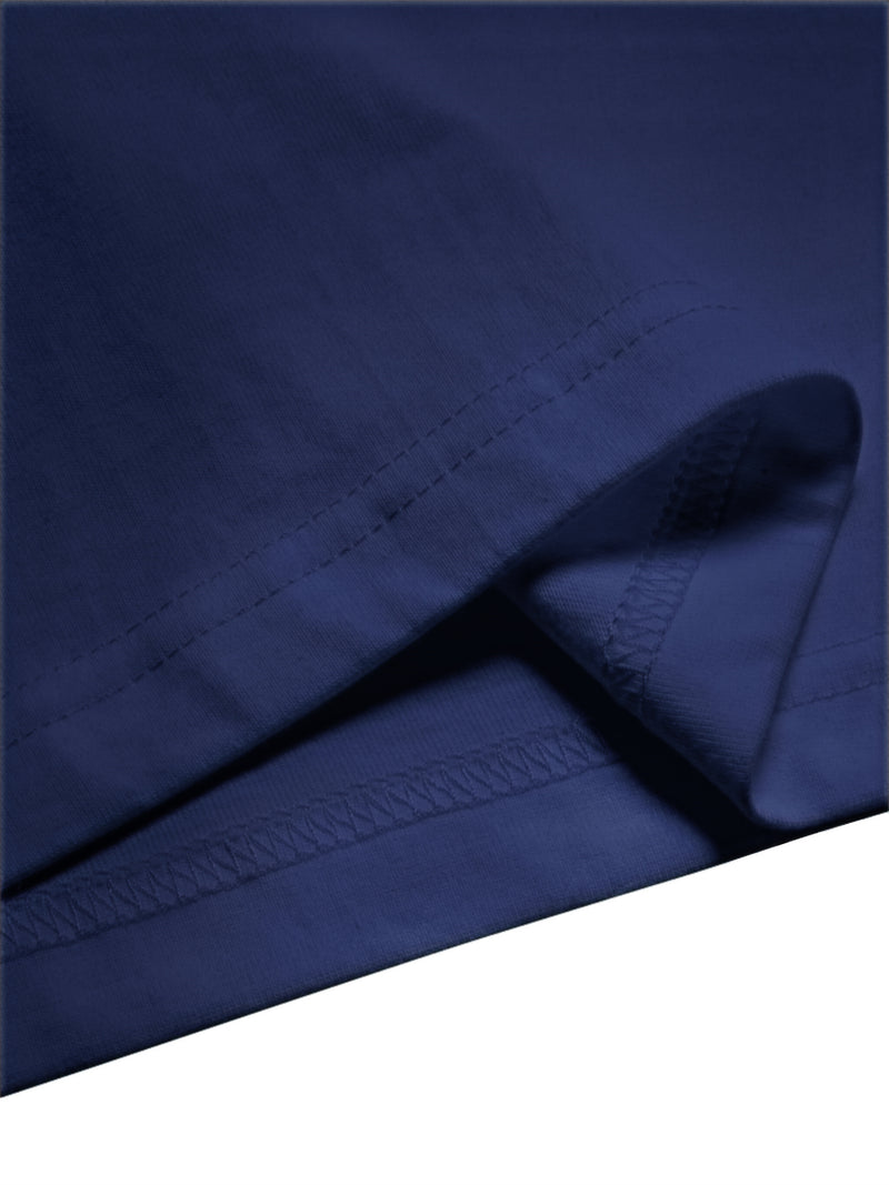 Camiseta masculina 100% algodão - Camiseta minimalista com estampa de gato olhando para a parede.