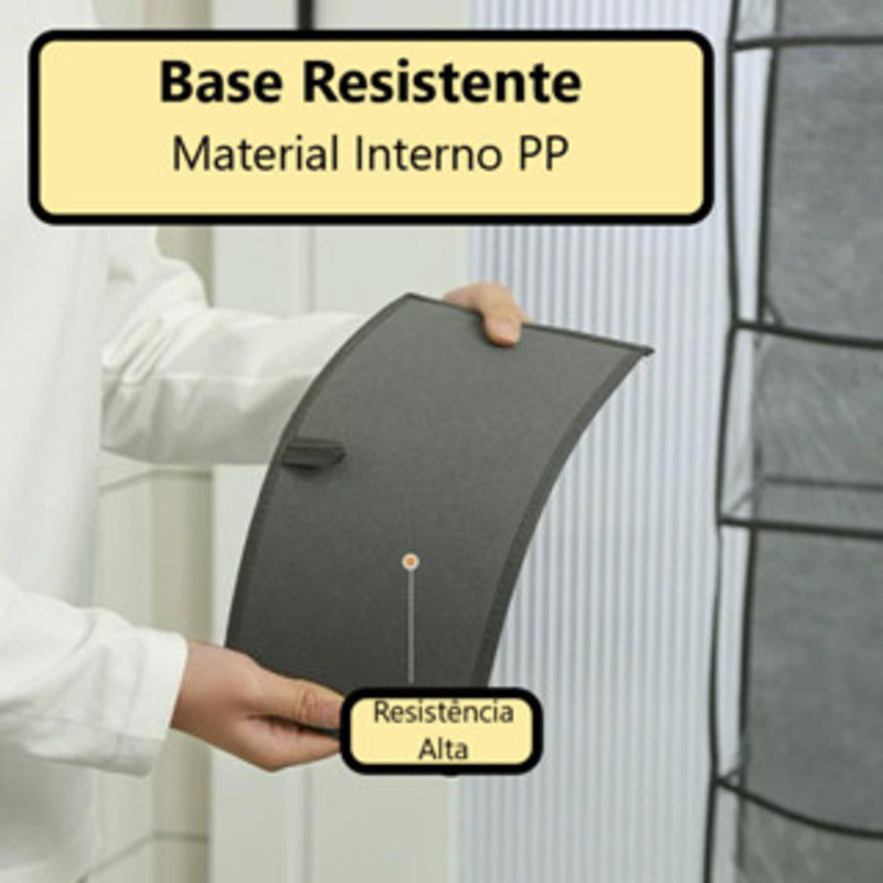 Organizador Multiuso para Cosméticos, Bolsa de Tecido para Pendurar, Suporte de Porta Multifuncional.