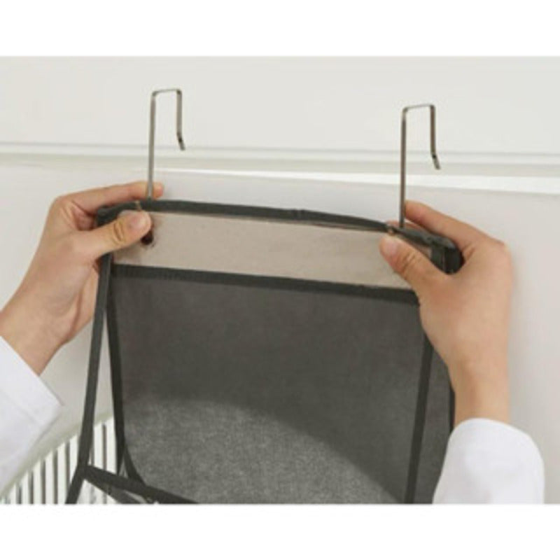 Organizador Multiuso para Cosméticos, Bolsa de Tecido para Pendurar, Suporte de Porta Multifuncional.