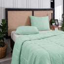 Conjunto de cama Casal Queen com 3 peças - Super macio com lençóis para cama box.