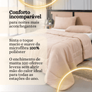 Conjunto de cama Casal Queen com 3 peças - Super macio com lençóis para cama box.