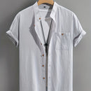 Camisa casual masculina.