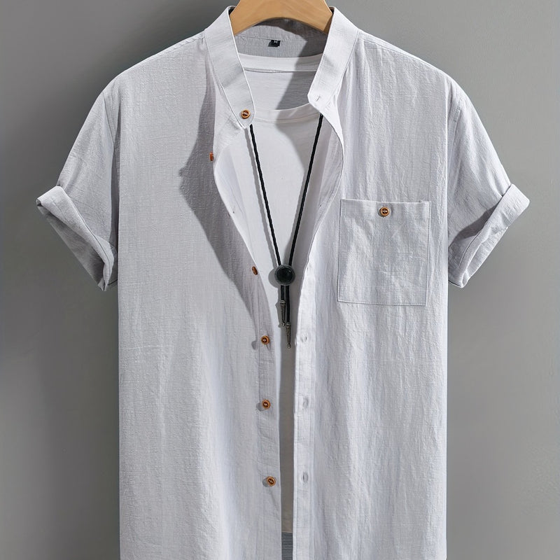 Camisa casual masculina.
