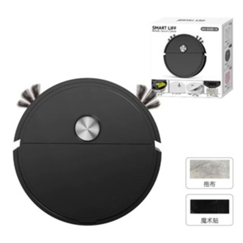 Aspirador robô automático 3 em 1 para limpeza doméstica – Inteligente, silencioso e eficiente.