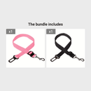 1 unidade de cinto de segurança ajustável para carro, para cães e gatos.