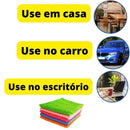 Conjunto de 10 panos de limpeza de microfibra - Alta absorção, multiuso.