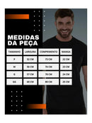 Camiseta masculina para treino na academia.