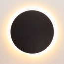 Aplique de parede Eclipse - Branco e Preto, para uso interno/externo, AR55