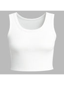 Top cropped canelado premium em 10 cores.