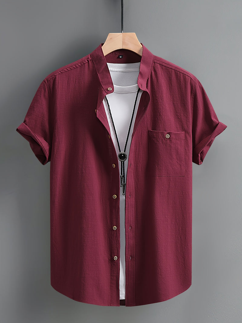 Camisa casual masculina.