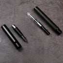 Caneta de Caligrafia Metálica com Ponta Fina e Conversor de Tinta - Ponta Recarregável de 3,4 mm.