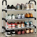 Sapateira multifuncional para 3 a 7 andares, organizador removível.