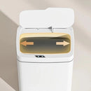 Lixeira Inteligente automática, com sensor e abertura fácil, 16 L.