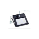 Lanterna solar com 30 LEDs - Sensor de movimento e ativação automática no escuro, fácil instalação.