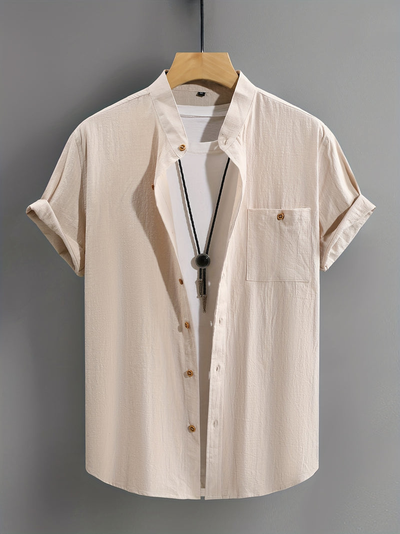 Camisa casual masculina.