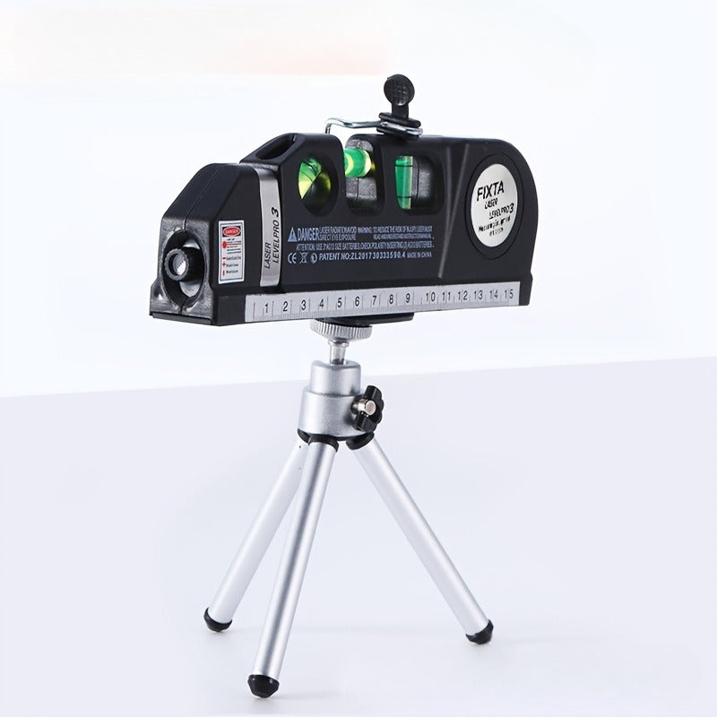 Ferramenta de nivelamento a laser multifuncional com controlador de nível a laser padrão de 2,5 metros (8 pés).