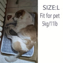 Tapete para Cães, Canil Universal para Todas as Estações, Ninho para Dormir com Tapete de Inverno Removível e Lavável.