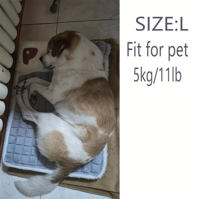 Tapete para Cães, Canil Universal para Todas as Estações, Ninho para Dormir com Tapete de Inverno Removível e Lavável.