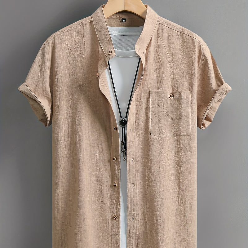 Camisa casual masculina.