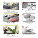 Fatiador e cortador de legumes multifuncional 13 em 1.