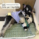 Tapete para Cães, Canil Universal para Todas as Estações, Ninho para Dormir com Tapete de Inverno Removível e Lavável.