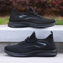 Tênis de corrida masculino em malha respirável,  leve e antiderrapante.