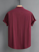 Camisa casual masculina.