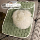 Tapete para Cães, Canil Universal para Todas as Estações, Ninho para Dormir com Tapete de Inverno Removível e Lavável.