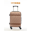 Mala de viagem, Tamanhos 17, 18, 19, 20 e 21 polegadas. Possuem protetores de canto em liga de alumínio resistentes a impactos e trava TSA. Feitas de ABS e fibra de poliéster refinada com superfície lisa.