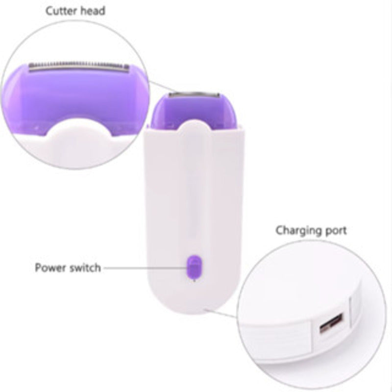 Depilador Facial e Corporal Sem Fio Recarregável e Unissex.