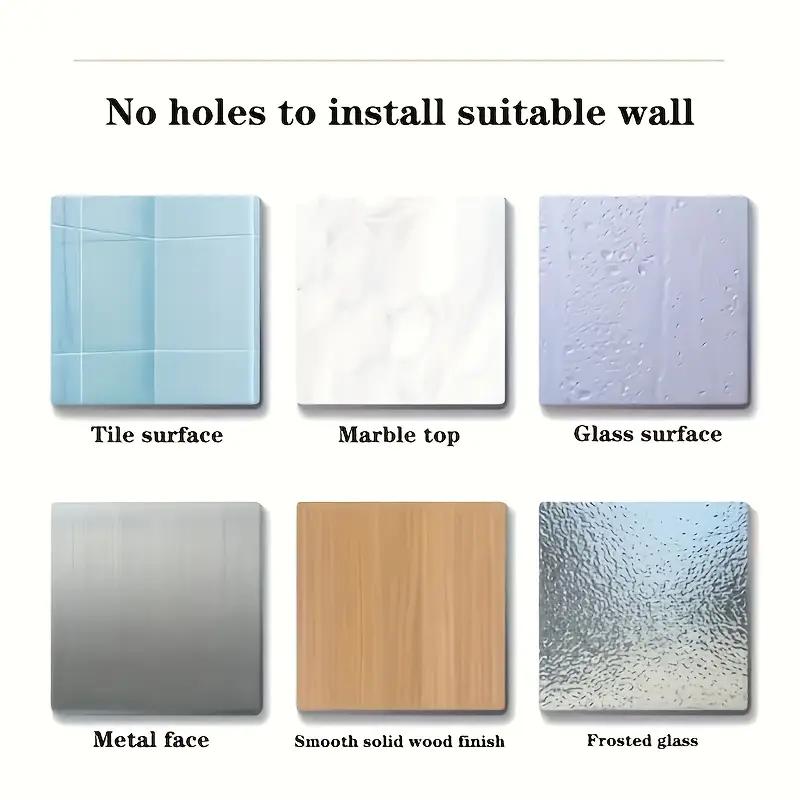 Organizador de cozinha sem furos, porta-utensílios e talheres com espaço para facas e pauzinhos.