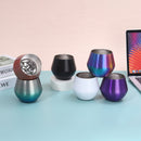 Copo térmico 2 em 1 em aço inoxidável para bebidas e drinks.