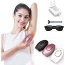 Aparelho de depilação IPL para remoção permanente de pelos, depilação indolor para o rosto e corpo feminino.