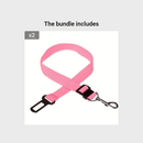 1 unidade de cinto de segurança ajustável para carro, para cães e gatos.