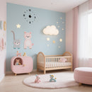 Relógio de parede estilo nórdico, Pilha vendida separadamente.