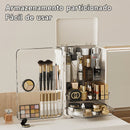 Organizadores de mesa de luxo para maquiagem.