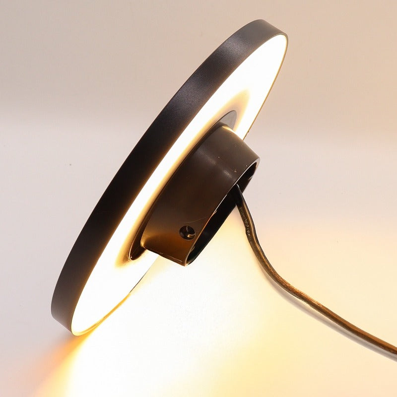 Aplique de parede Eclipse - Branco e Preto, para uso interno/externo, AR55