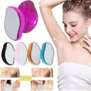 Depilatório Crystal Beauty indolor e reutilizável, fácil de limpar e seguro.