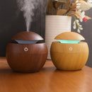 Mini Difusor Ultrassônico Umidificador Aromatizador de Ambientes com LED.