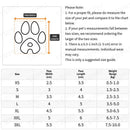 Conjunto de 4 sapatos impermeáveis para cães de pequeno porte - Proteja as patas do seu pet e mantenha-as secas.