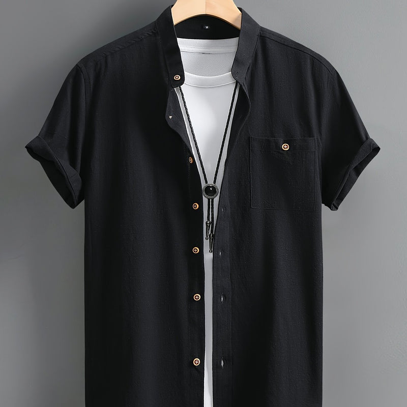 Camisa casual masculina.