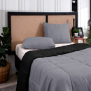 Conjunto de cama Casal Queen com 3 peças - Super macio com lençóis para cama box.